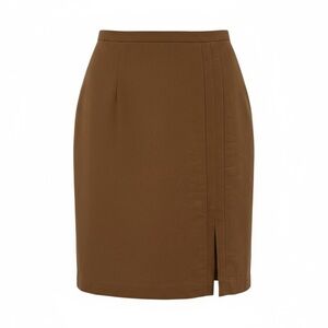 J.R.T by Newport News Vintage Pencil Skirt in Camel Women's Size Petite 4